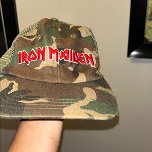 Iron Maiden Camouflage Trucker Hat